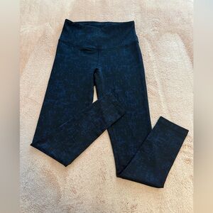 Zella blue & black print leggings